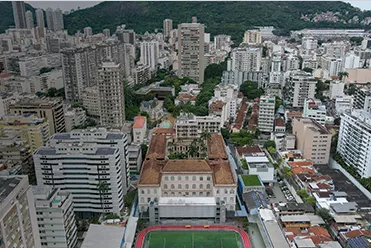 2023 Vista panorâmica do CSI e de parte do bairro de Botafogo