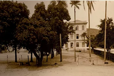 1936 Campo onde era realizado o recreio dos alunos