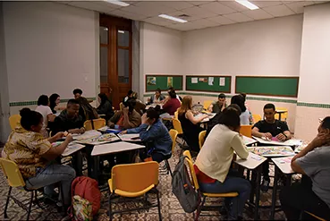 2022 Aula do curso de Administração utilizando jogos de tabuleiro