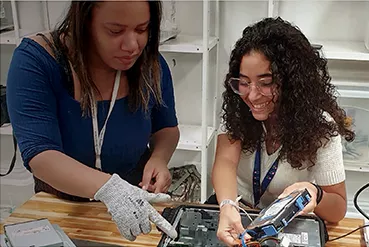 2023 Estudantes do curso de Informática em aula de Arquitetura de Computadores