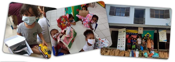 Campanha Natal MAIS Feliz e Solidário distribui mais de 400 kits para instituições parceiras