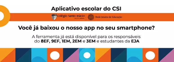 Aplicativo escolar do CSI já está disponível para cinco séries do Diurno e EJA do Noturno