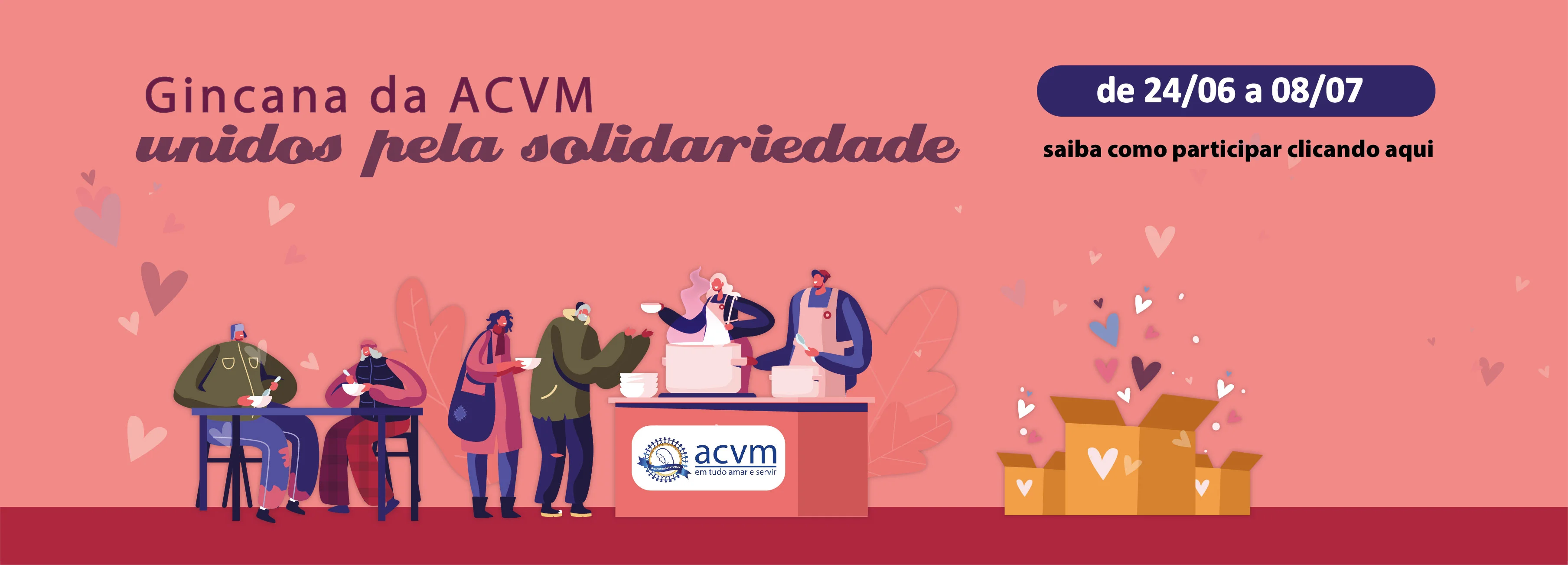 Arrecadações para Gincana da ACVM vão até 8 de julho