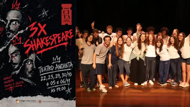 CITA celebra três anos de trajetória com o espetáculo “3 X Shakespeare”