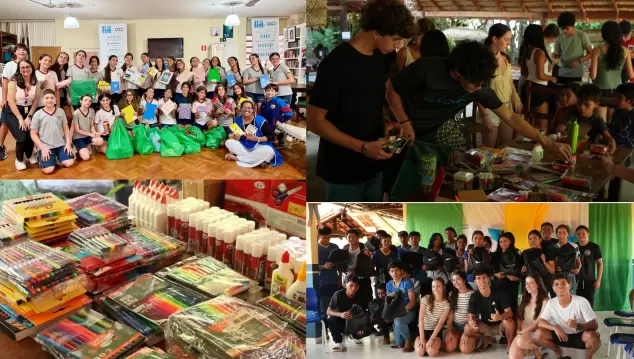 Doar para Educar: 5ª edição do projeto mobiliza comunidade educativa em uma corrente de solidariedade