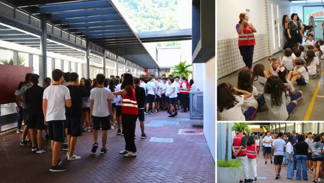 CSI realiza exercício de desocupação com foco em prevenção e segurança