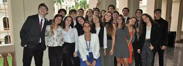 Alunos do CSI participam de ONU Intercolegial com estudantes de diversas escolas da RJE