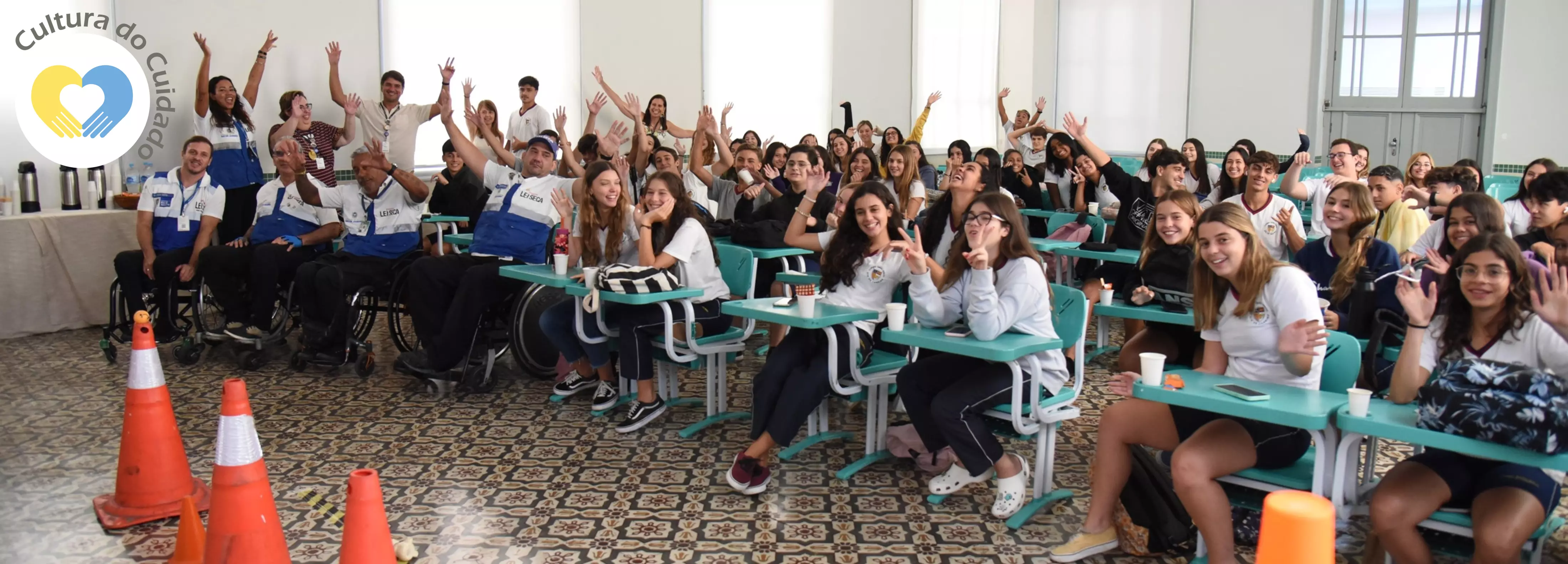 Alunos do CSI participam de palestra com equipe da Operação Lei Seca