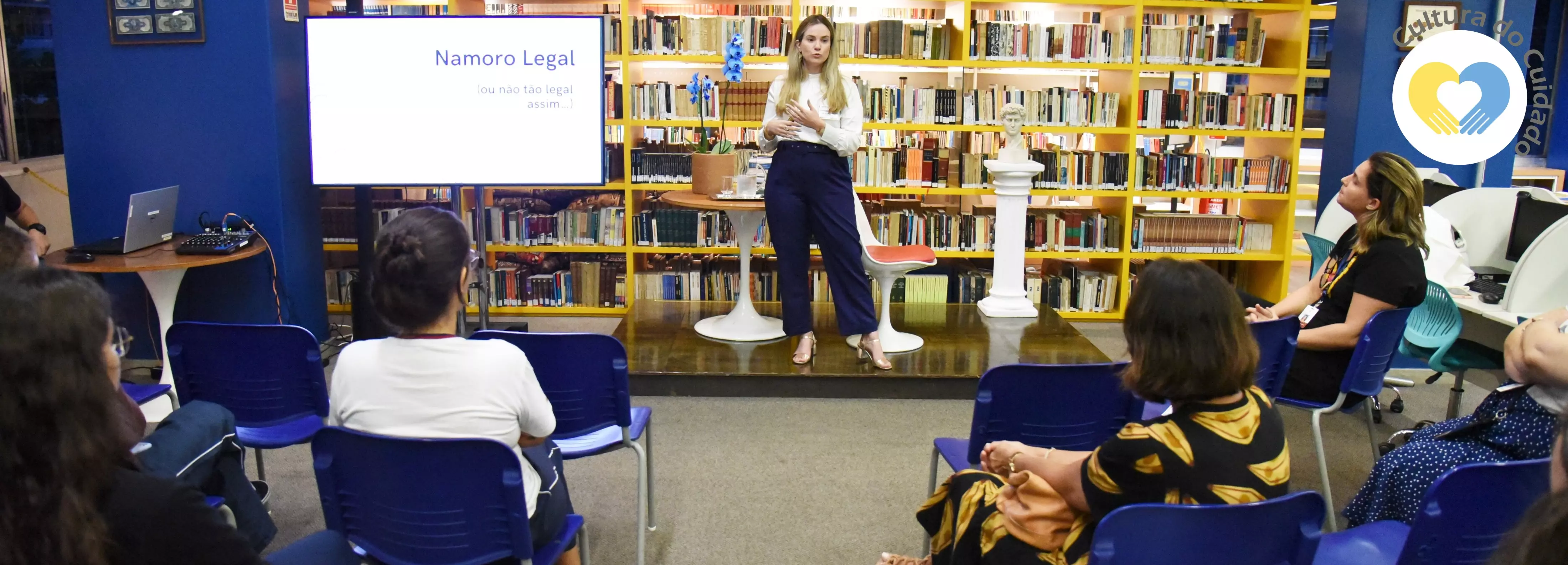 CSI promove roda de conversa sobre violência contra a mulher para alunas e colaboradoras