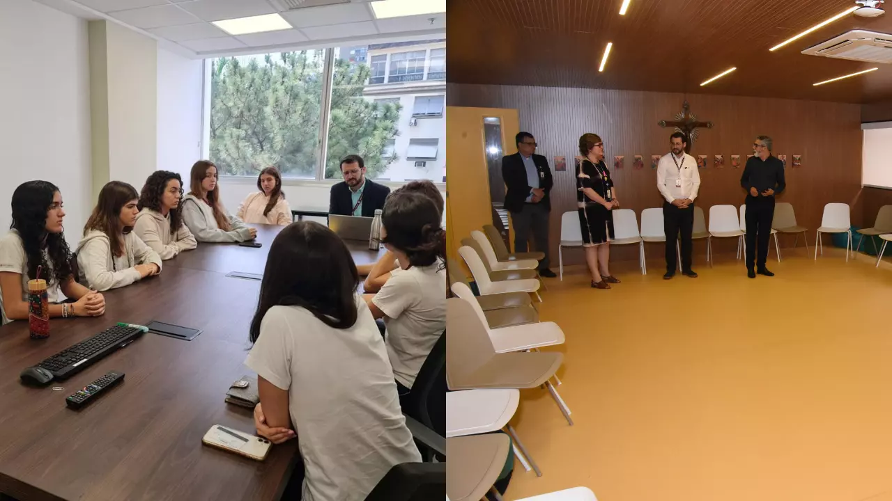CSI recebe visita do diretor da Rede Jesuíta de Educação Básica