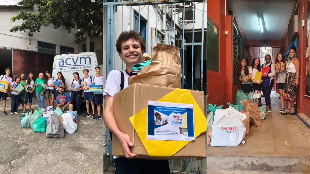 CSI arrecada mais de 5.400 itens de materiais escolares para campanha Doar para Educar