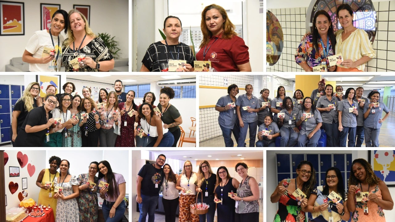 Homenagem do CSI para as colaboradoras no Dia das Mães