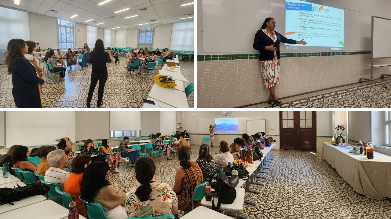 Equipe pedagógica do Diurno participa de curso sobre mediação de conflitos