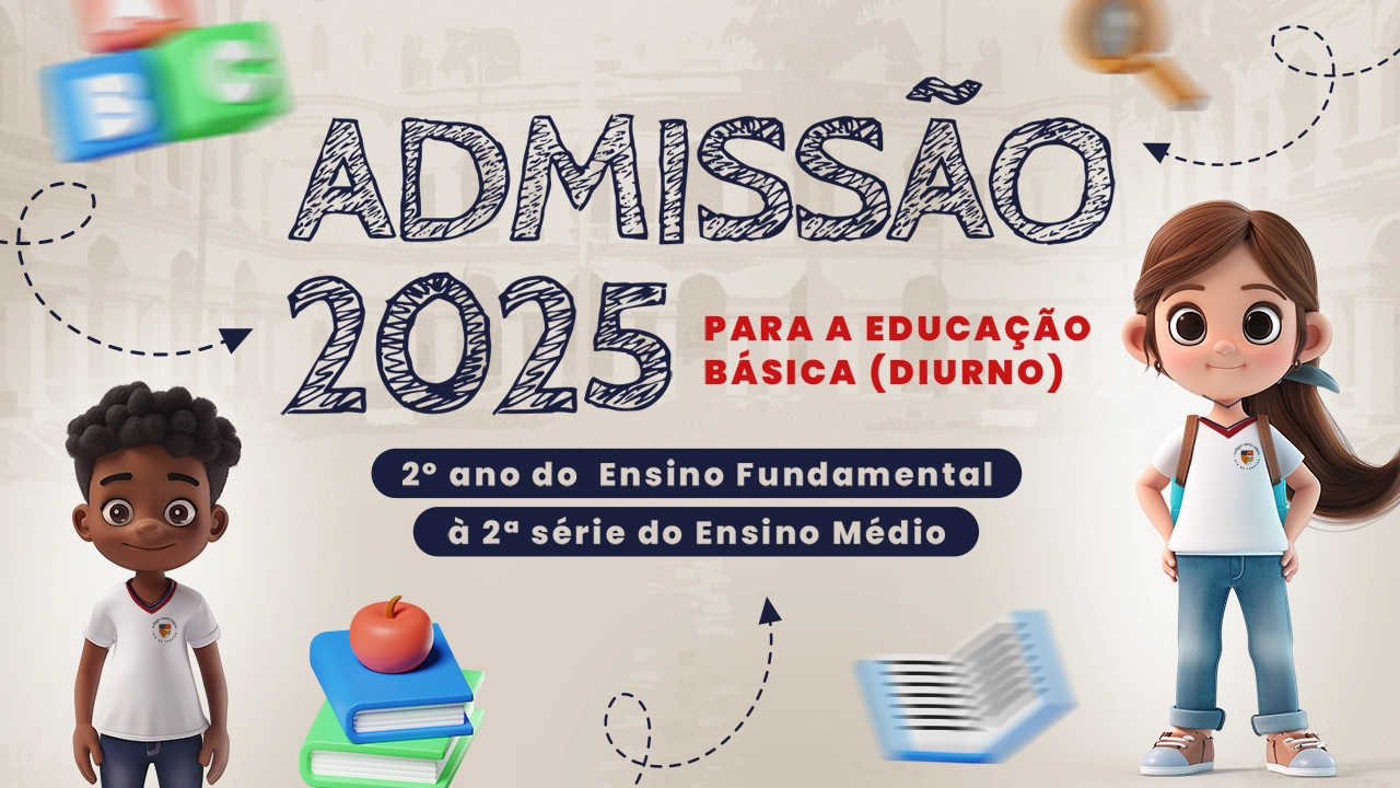 Admissão 2025 | Lista de candidatos aptos a efetivar matrícula do 2º ano do Ensino Fundamental à 2ª série do Ensino Médio