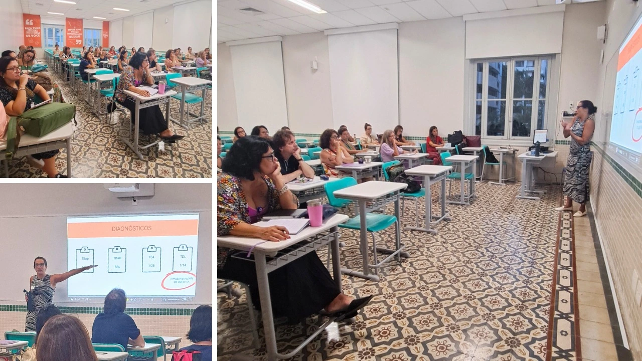 Formação continuada com os professores de Língua Portuguesa do CSI