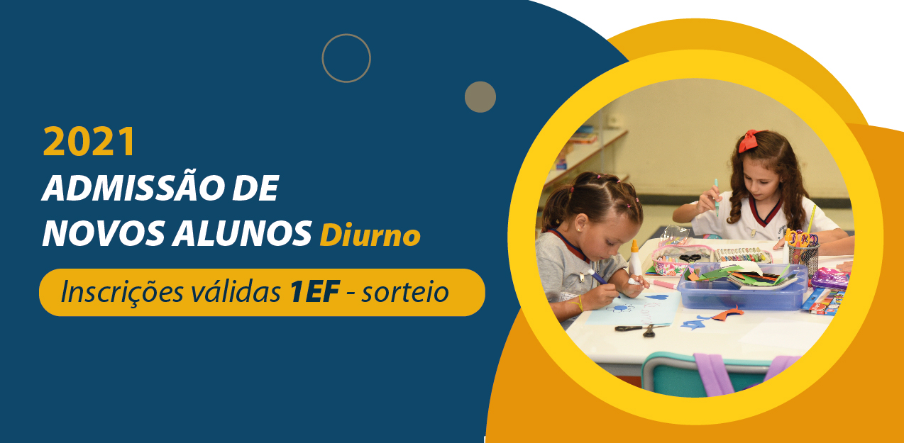 Processo de admissão 2021 - Inscrições válidas para sorteio