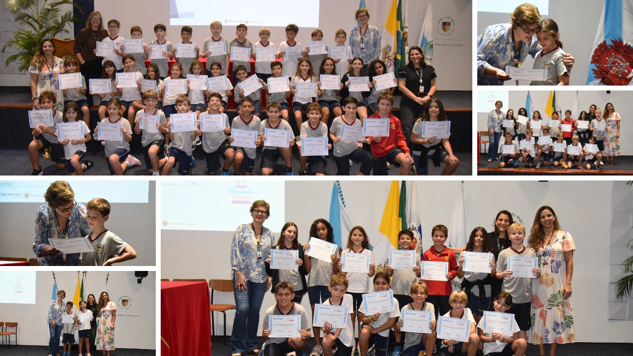 CSI celebra conquistas na 3ª edição da OBMEP Mirim