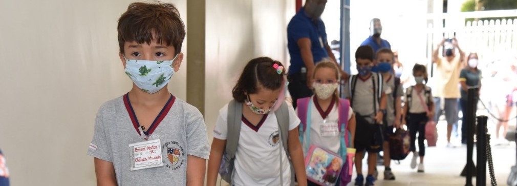 Colégio Santo Inácio retoma as aulas presenciais com segurança a toda a comunidade escolar