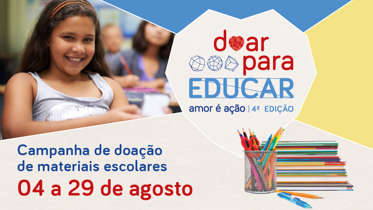 Solidariedade em ação | CSI participa da 4ª edição da campanha “Doar para Educar”