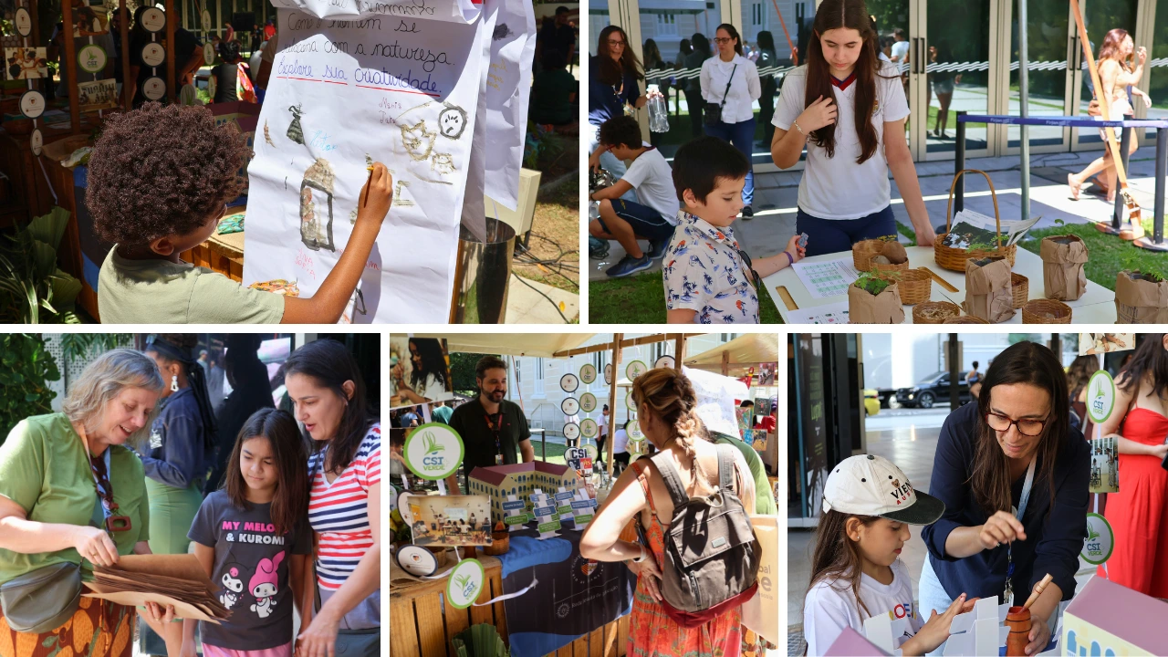 Colégio Santo Inácio participa do Festival Distrito de Educação com projetos de sustentabilidade
