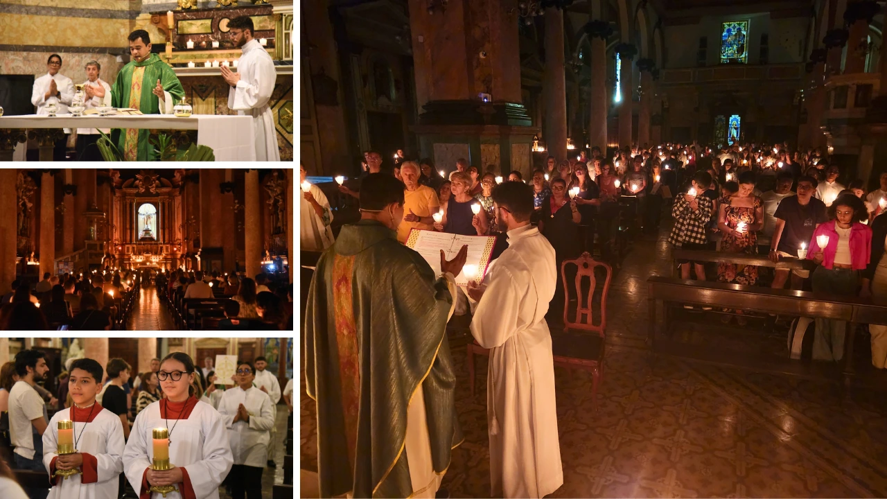 Lucernário do Tempo da Criação reúne famílias, estudantes e colaboradores