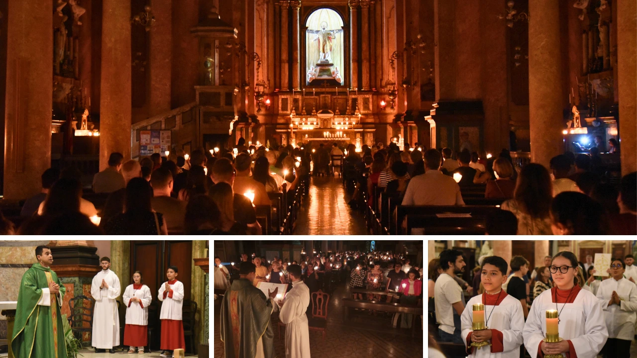 Lucernário do Tempo da Criação reúne comunidade educativa em oração